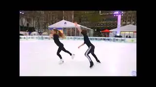Oona & Gage Brown Ice Dance USA Team-added music-Imagine Dragons- Thunder