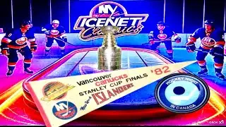 Game 3 1982 Stanley Cup Final Islanders at Canucks CBC Hockey Night in Canada broadcast