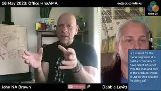 16 May 2023: Office Hours/Ask Us Anything with John NA Brown