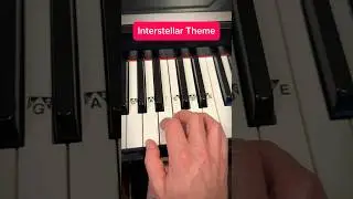 Cornfield Chase Interstellar Theme Piano Tutorial #piano #tutorial #learn #pianotutorial #pianomusic