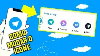 Como Alterar Icone do Telegram | Telegram Tutoriais