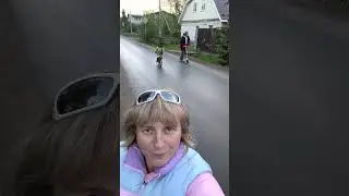 Учились на двухколесном велике