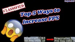 Top Five ways to Increase FPS