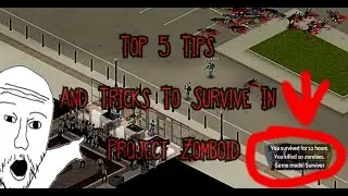 Top 5 Tips And Tricks To Survive In Project Zomboid