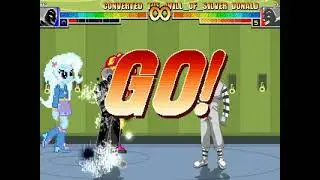 MUGEN: Dark Donald ΑΡΓΥΦΕΟΣ V.S Converted The Will Of Silver Donald (12p)