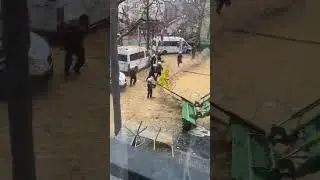 Bauernprotest eskaliert mit Wasserwerfern in Brüssel! 🚨🚜🚓 | Protest
