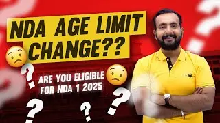 Big Update !! || NDA Age Limit Changed ? || You Don't This!!