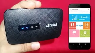 Cómo Configurar Por Primera Vez el Modem Alcatel Link Zone MW41NF desde el Celular