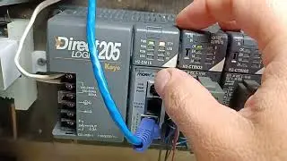 Using a Domore PLC and a H2-CTRIO2 to drive a generic stepper driver