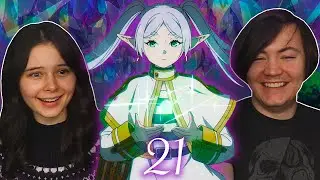 SERIE & THE WORLD OF MAGIC!!! (Frieren Ep 21 REACTION!)