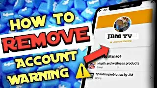 HOW TO REMOVE FACEBOOK ACCOUNT WARNING 2023