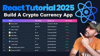 Build a Crypto List Table in React with Tailwind CSS & Axios