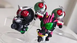 @ction Rider Kamen rider Gashapon บันได ไลน์ใหม่ รีวิวครบชุด