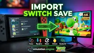 Yoshi Crafted World 6K | 𝑯𝒐𝒘 𝒕𝒐 𝑰𝒎𝒑𝒐𝒓𝒕 𝑨𝒏𝒚 𝑺𝒘𝒊𝒕𝒄𝒉 𝑪𝒐𝒏𝒔𝒐𝒍𝒆 𝑺𝒂𝒗𝒆 (𝑬𝒂𝒔𝒚) | Citron Eden Ryujinx Setup 08