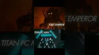 Toilet Emperor vs Titan ComputerMan #edit #1v1 #skibiditoilet