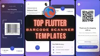 Top 8 Best Flutter Barcode Scanner Templates