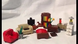 10 Simple Lego Furniture ideas - Tutorial and Showcase - #1