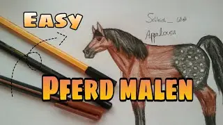 ♡Horse painting [For advanced]♡ Easy