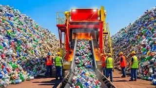 Inside the MASSIVE Aluminum Recycling Factory Process – How Cans Become Modern Furniture