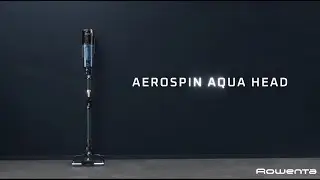 Aerospin aqua head : 2-in-1 cleaning experience, vacuum & wash at the same time | Rowenta