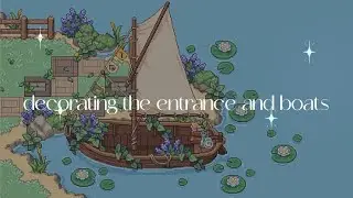 ✮⋆ Pony Town⋆˙ ∘₊✧─decorating the entrance and boats─✧₊∘   ⋆˙ by szha ⋆˙