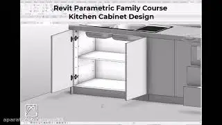 Revit Kitchen Cabinet Design – Full Parametric Family Course (75% OFF for Limited Time)