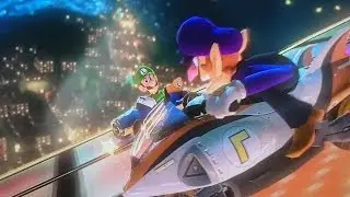 Waluigi in-Bound - Revenge on Luigi's Death Stare (Mario Kart 8)