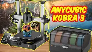 Montage et mise en service ANYCUBIC KOBRA 3 combo ACE PRO