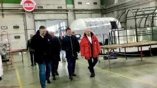 Министр сельского хозяйства МО Мурашов Владислав Сергеевич посетил производства MOBITRUCK.