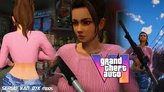 Lucia (GTA 6) Mod   [Add-On Ped | Replace]  | GTA V Modding
