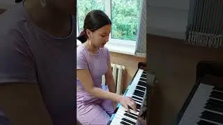 D7 с разрешением в мажор от МИ бемоля. Тюкова Милана 5кл.