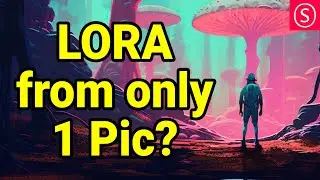 Train a LORA with JUST 1 IMAGE!!! - Koyha_ss, A1111, Vlad Diffusion