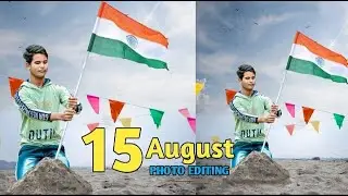 15 August Independence Day 🇮🇳 Photo Editing tutorial  picsart 2021