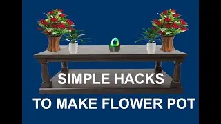 Flower Pot idea І Simple & Easy DIY І Make it at home
