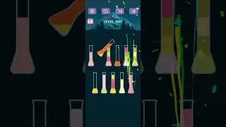 water sort puzzle -sort color puzzle game level 1837