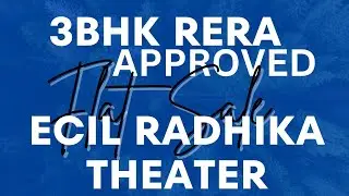 RERA APPROVED 3BHK FLAT SALE @ ECIL : 9849072222