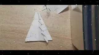 Елка из бумаги/ поделка на Новый год