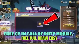 NEW✓FREE CP SA CALL OF DUTY MOBILE TUTORIAL✓CLAIM EASY AND FAST FULL DRAW EASILY✓ LEX PLAYS CODM