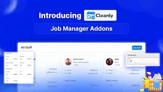 Cleanly Job Manager Addon – Full Overview | Automate Staff Hiring, Job Assignment & Payments