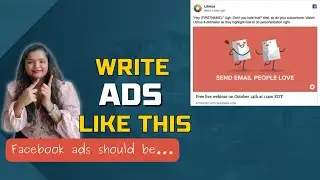 How to write a high-converting Facebook ad, with example? | Copywriting Class