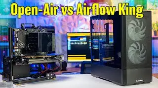 The BEST Airflow PC Case is NO Case at All!