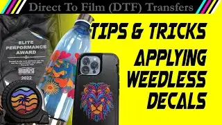 How to Apply UV-DTF | Tips & Tricks