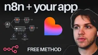 Build ANY Web App with Integrated AI Agents (n8n, no code)