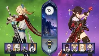 Kaveh Bloom & Beidou Aggravate - 4.0 Spiral Abyss Floor 12 | Genshin Impact
