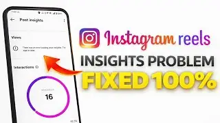 There was an error loading your insights try again later instagram | Instagram insights not showing