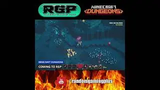 MINECRAFT DUNGEON SAMPLE GAMEPLAY 0A | #minecraftdungeons #shorts