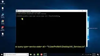 How to Export List of Running and Stopped Services in Windows 10/8/7