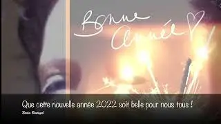 Belle nouvelle année 2022 !