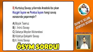12) Kurtuluş Savaşı Muharebeler Dönemi / �<script data-cfasync=