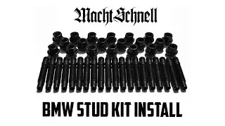 HOW TO - BMW Wheel Stud Conversion Kit Install